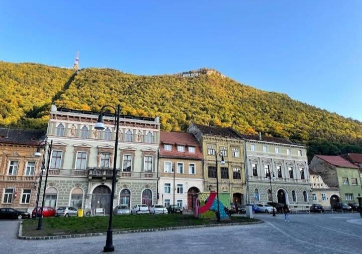 Piata Sfatului Pietonal Apartment Μπρασόβ Εξωτερικό φωτογραφία